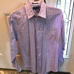 Lands end men’s button down shirt.